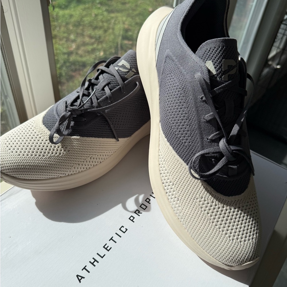 APL Techloom Dream Sneakers - Alabaster, Iron, Harbor Grey size 14M - Picture 4 of 5